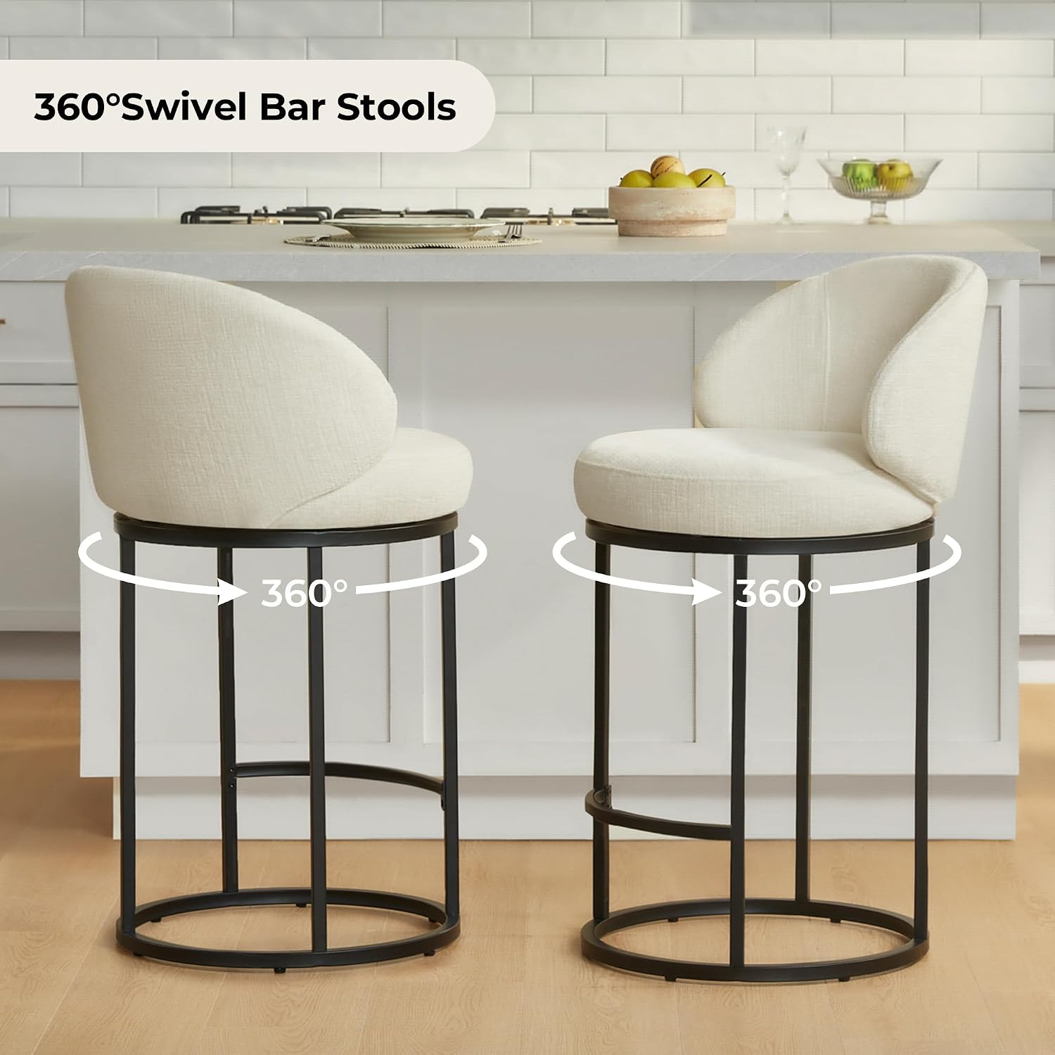 Набор из 3-х обитых тканью вра – обзор и цена Home Bar Stools