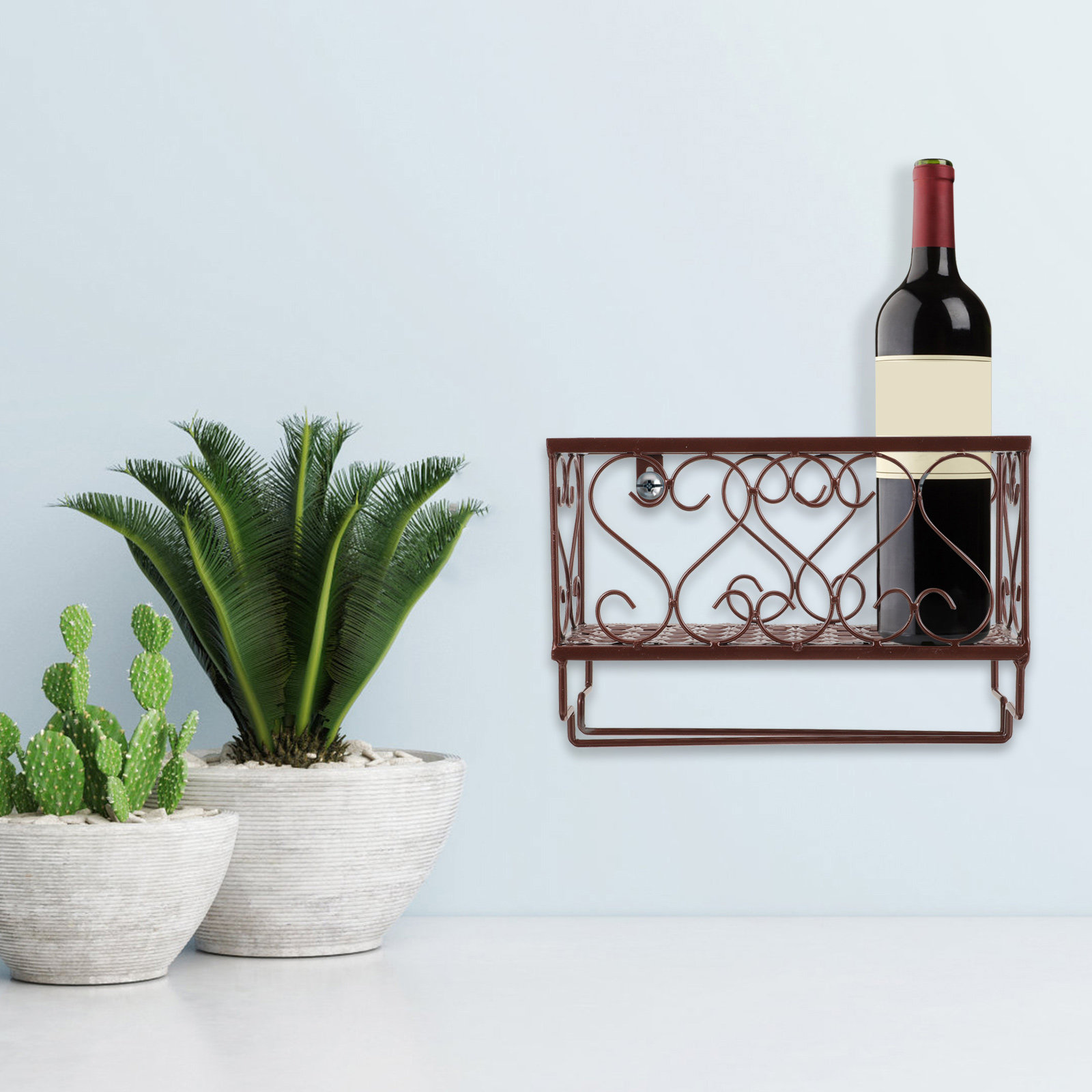 Компактная настенная винная по – обзор и цена Home Bar Shelves